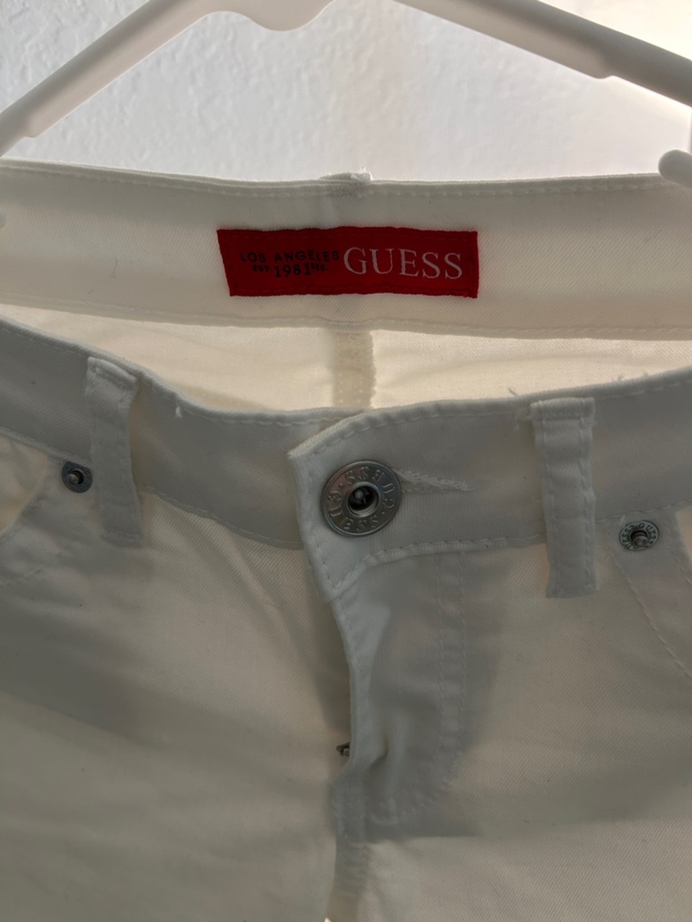 Vintage Guess White Jeans